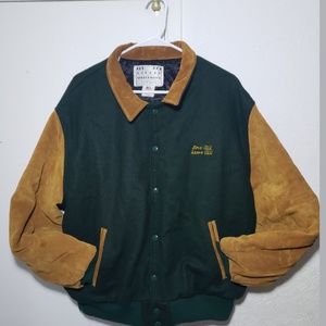 Hard Rock Cafe Save the Planet Varsity Jacket L